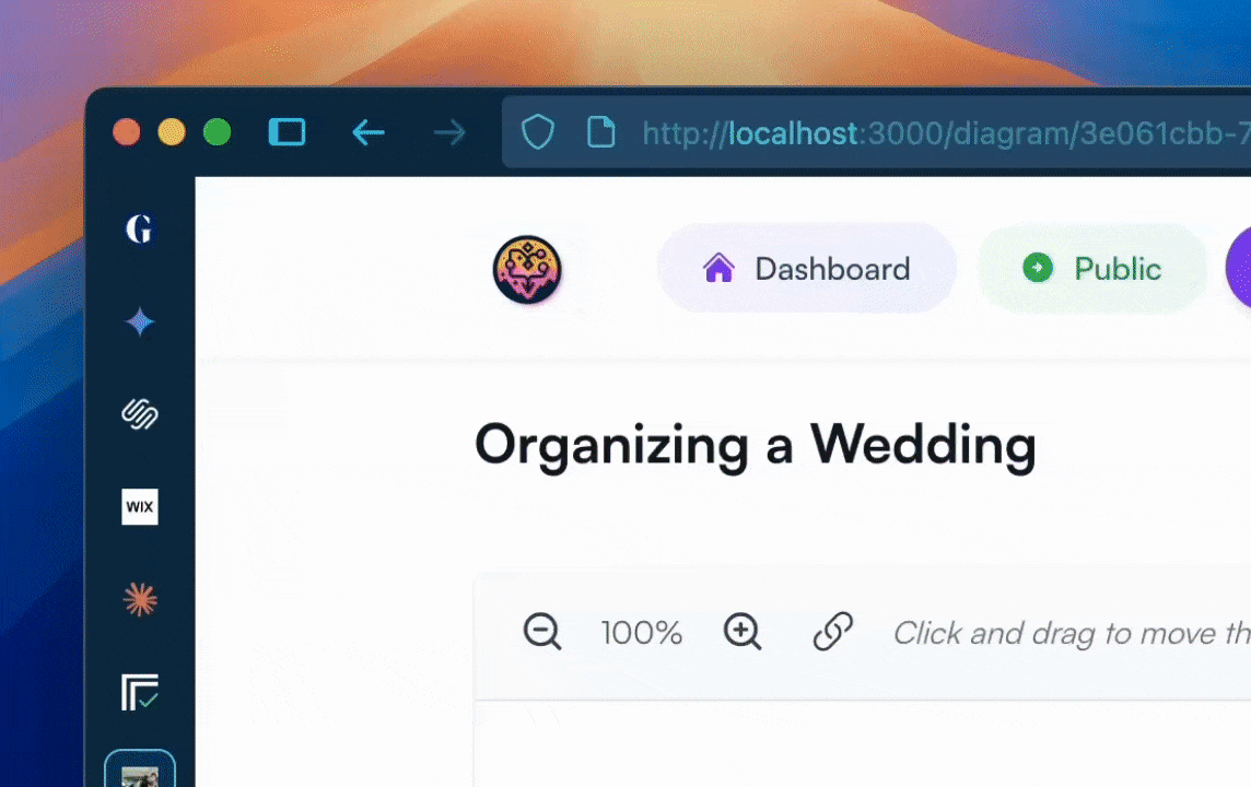Refine interface demonstration